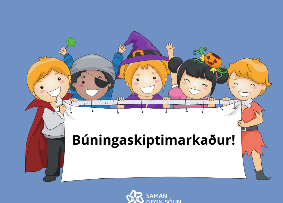 Skiptumst á búningum!